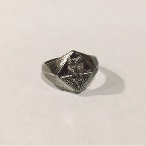 Vintage BSA Cub Scouts Wolf Signet Ring Size 5